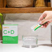 Load image into Gallery viewer, Lypo-C 微脂體高濃度維他命C+D (30包入)
